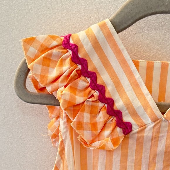 TIA CIBANI KIDS BABY GIBSON FLOUNCE JUMPSUIT SEDONA PINK - Picture 4 of 4